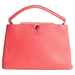 2014 LOUIS VUITTON Capucines Handbag - Pink