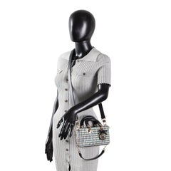 DIOR Mini Lady D-Joy Bag - Multicolor Sequins w/ Houndstooth