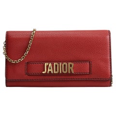 DIOR J'Adior Wallet on Chain - Red
