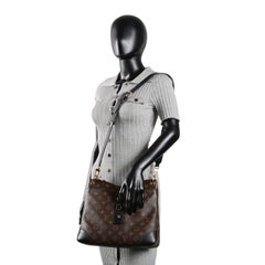 LOUIS VUITTON Monogram Macassar Odeon MM