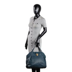 LOUIS VUITTON Mahina Cirrus MM - Navy Blue