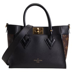 LOUIS VUITTON City Steamer Top Handle Bag - Black