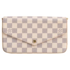LOUIS VUITTON Felicie Pochette - Damier Azur