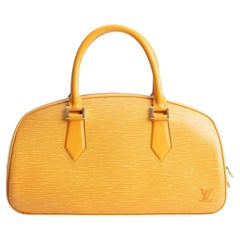 LOUIS VUITTON Vintage Epi Leather Jasmine Bag - Yellow