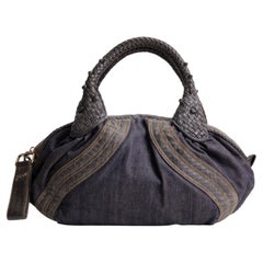 FENDI Denim Spy Bag – Dunkelblau