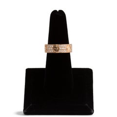 CARTIER Classic Pavé Diamond Ring, Size 6.5