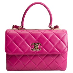 CHANEL Trendy CC Top Handle - Fuchsia