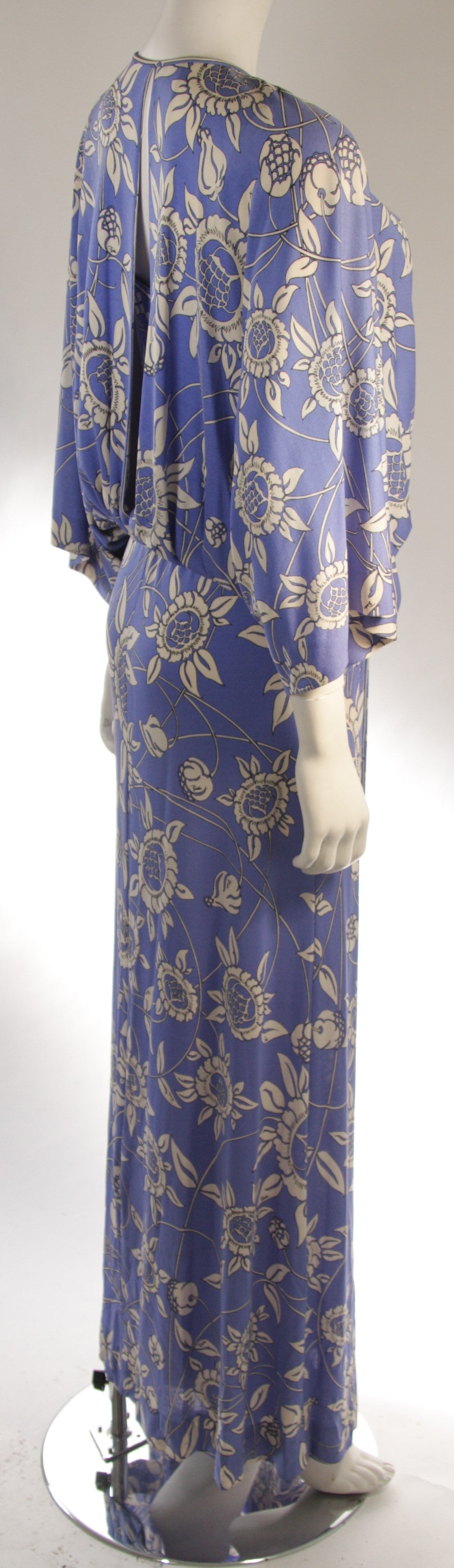Pucci Periwinkle Blouse and Dress Ensemble Size 10 In Excellent Condition In Los Angeles, CA