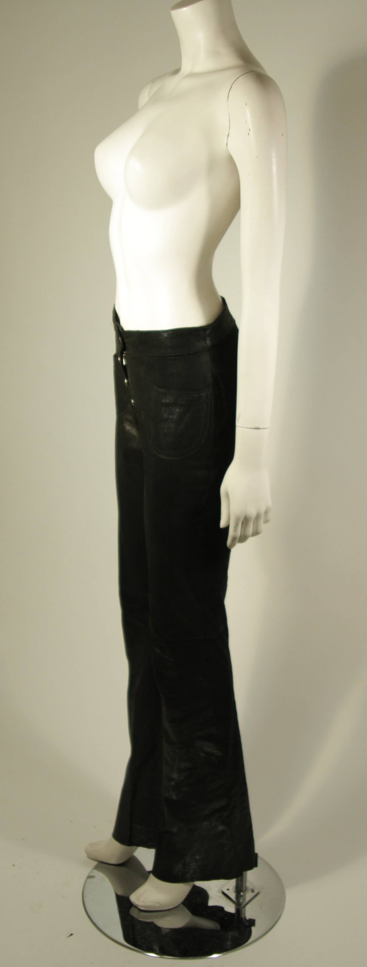 Men's Christian Dior Suede Pants Oiled Suede Size 8