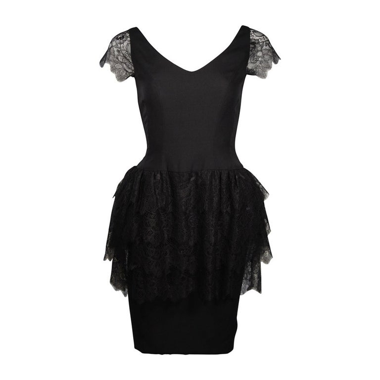 ivory lace tunic dress Ivory Lace Maxi Dress M main image 0