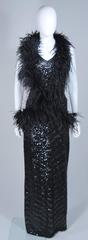 ELIZABETH MASON COUTURE Feather Wrap with Rhinestone closure Made to Order