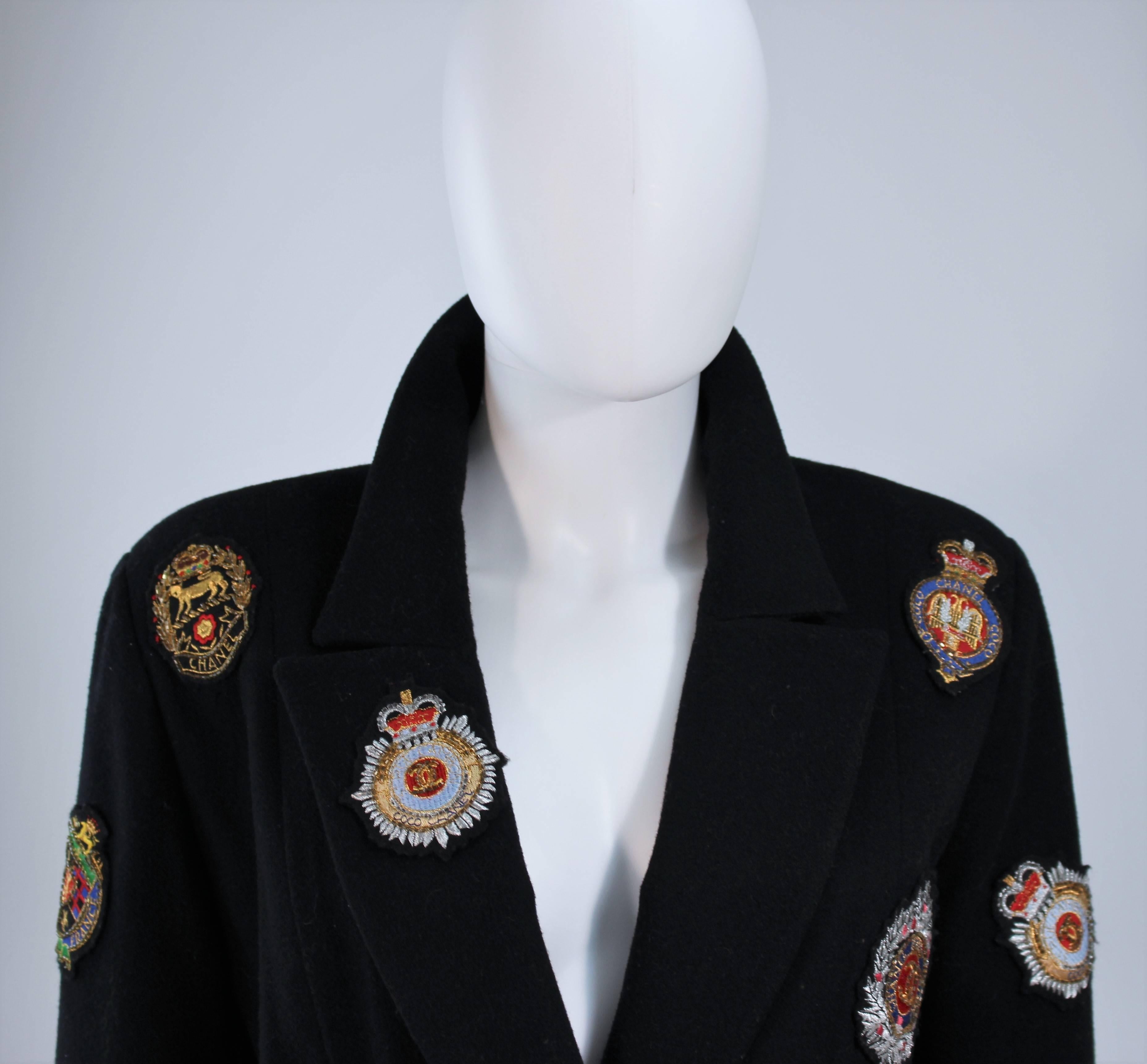 blazer with patches