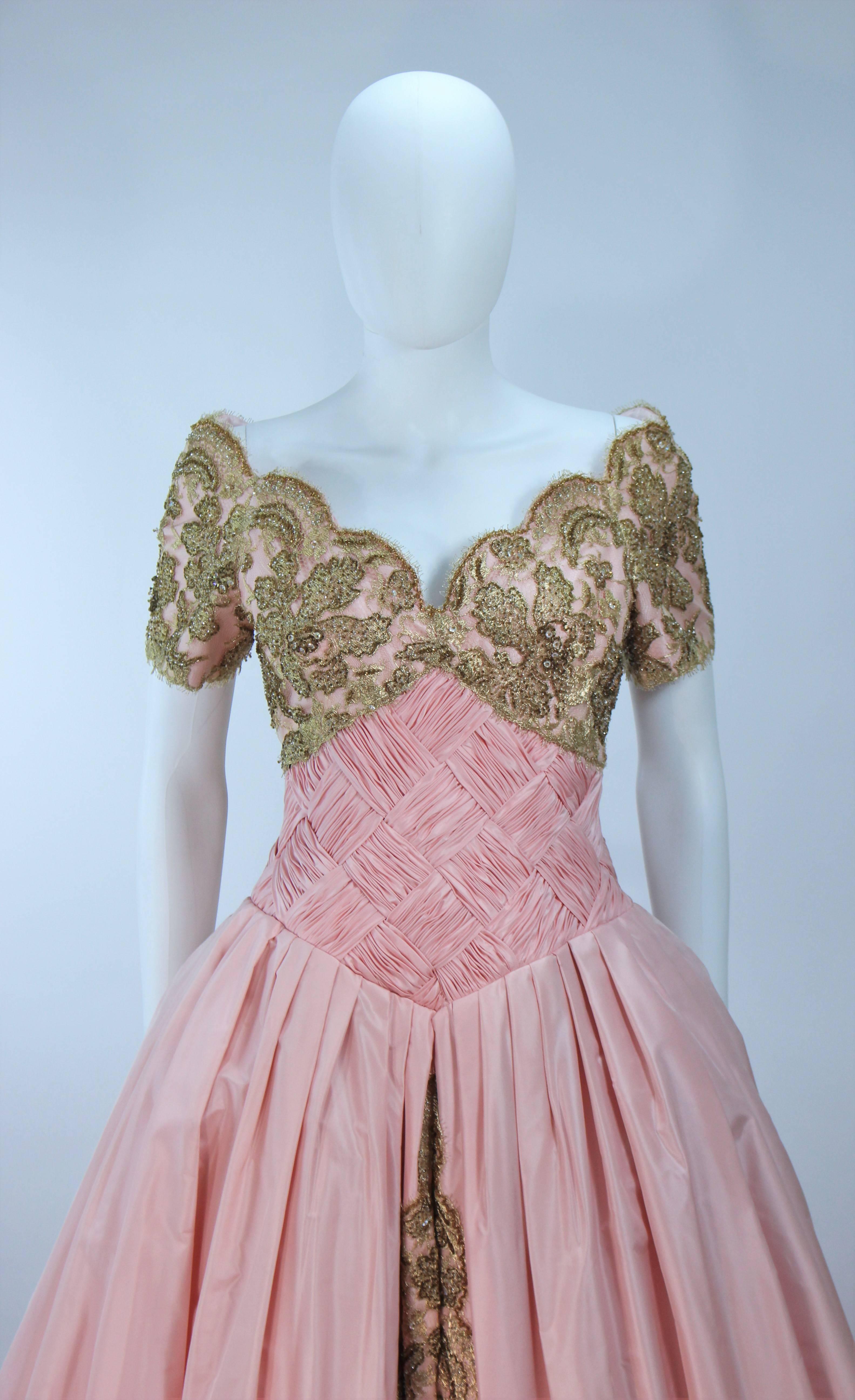 1980s ball gown