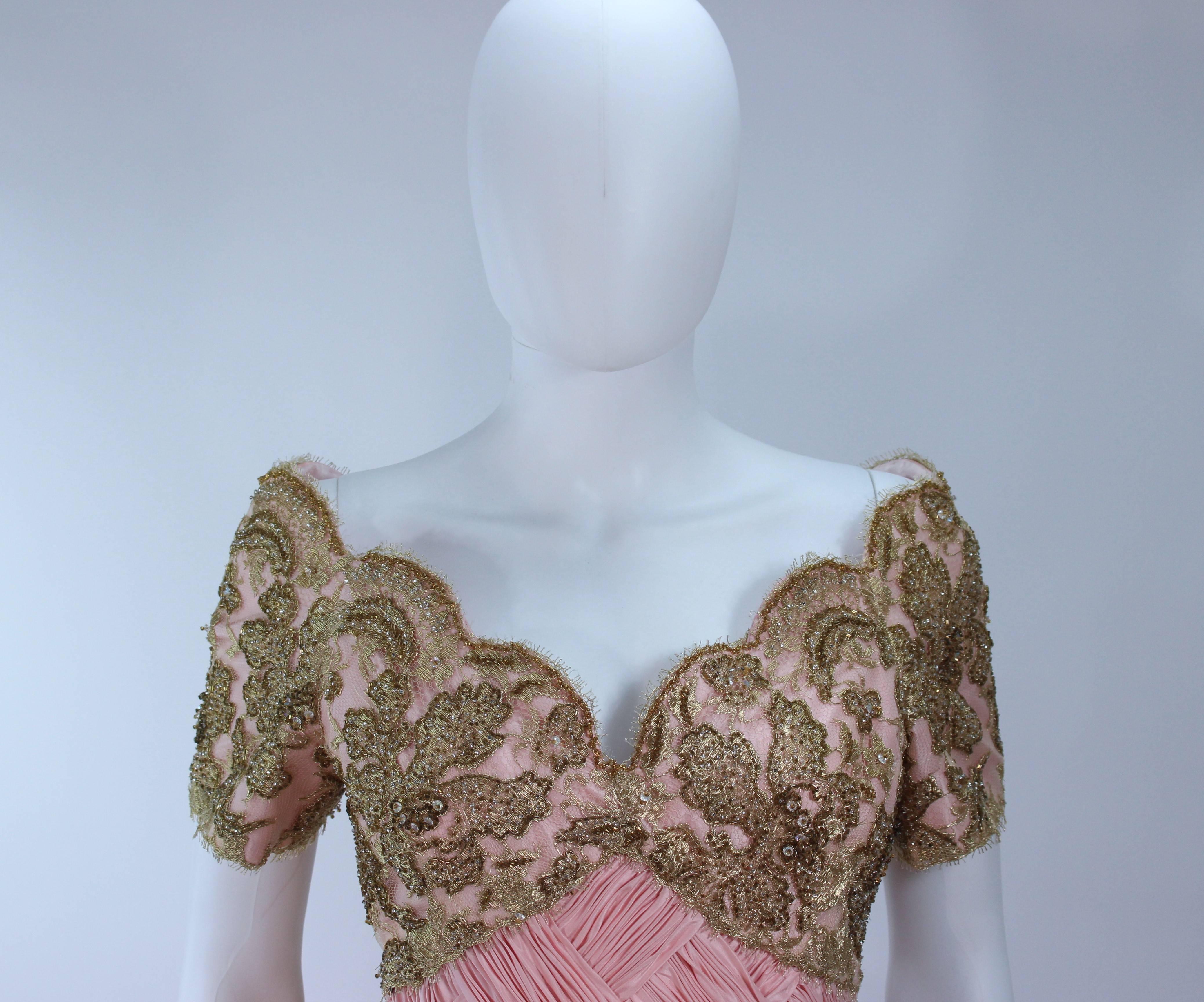 1980s ball gown