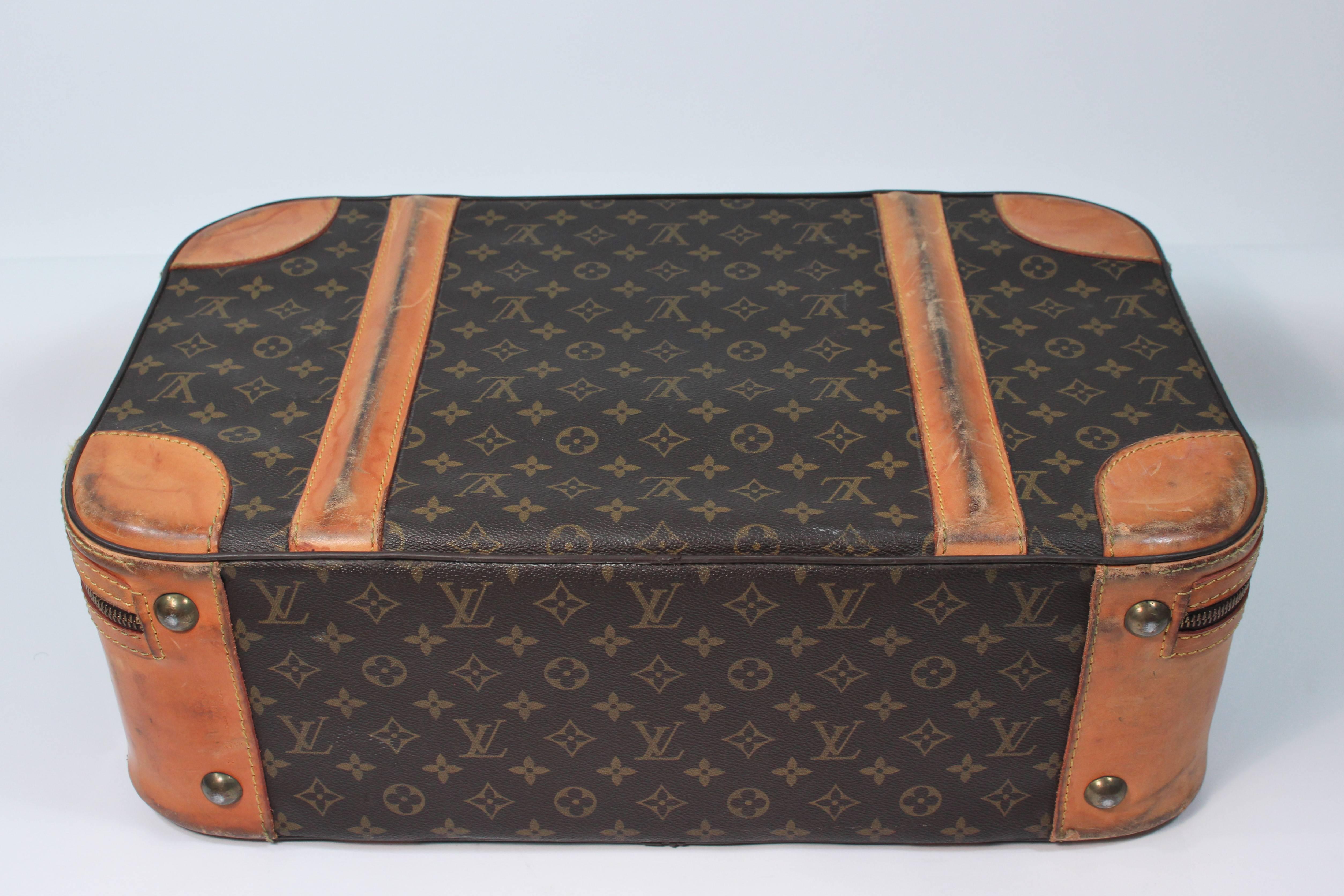 LOUIS VUITTON Vintage Carry On Suitcase Weekend Bag In Fair Condition In Los Angeles, CA
