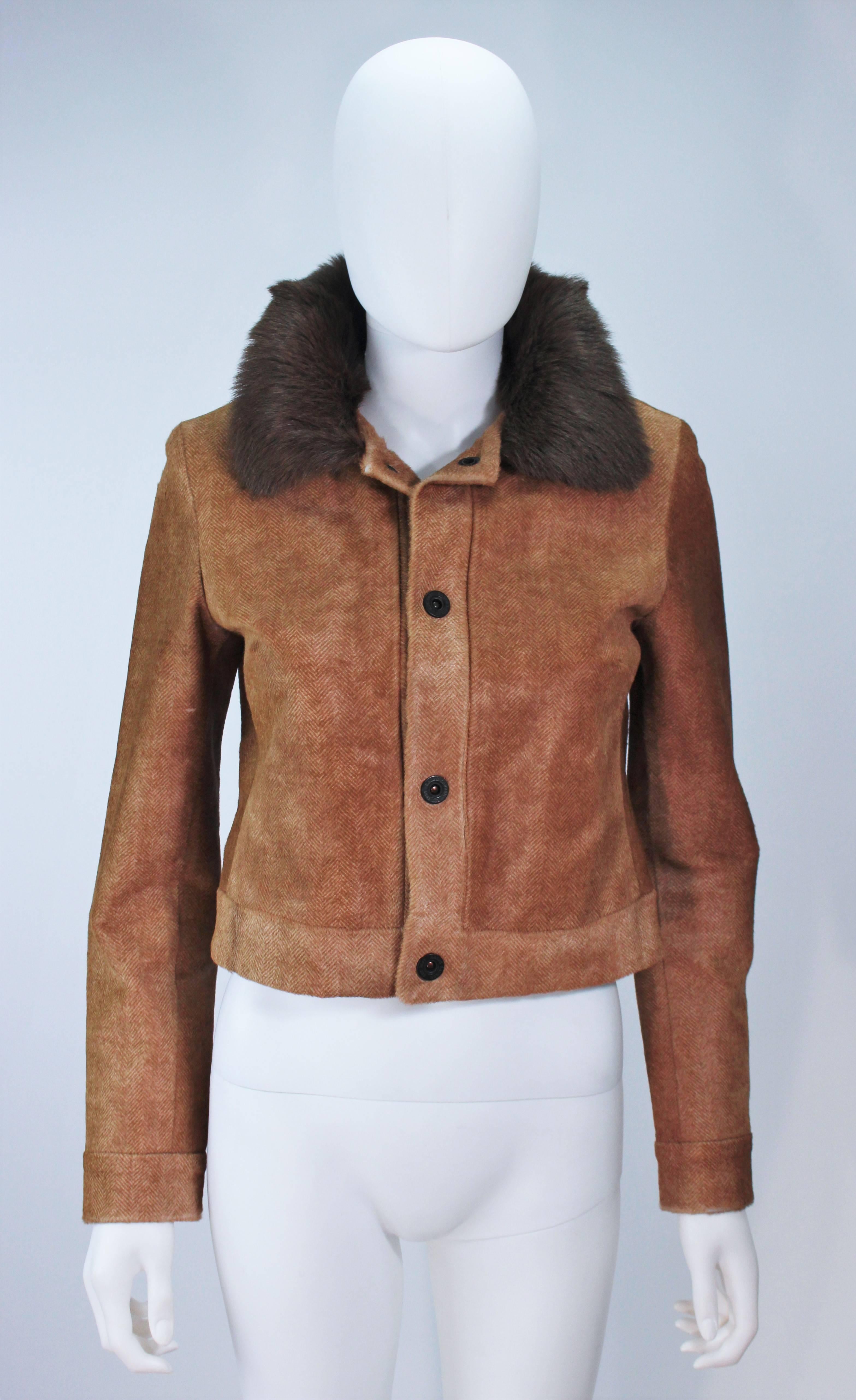 ralph lauren cowhide jacket