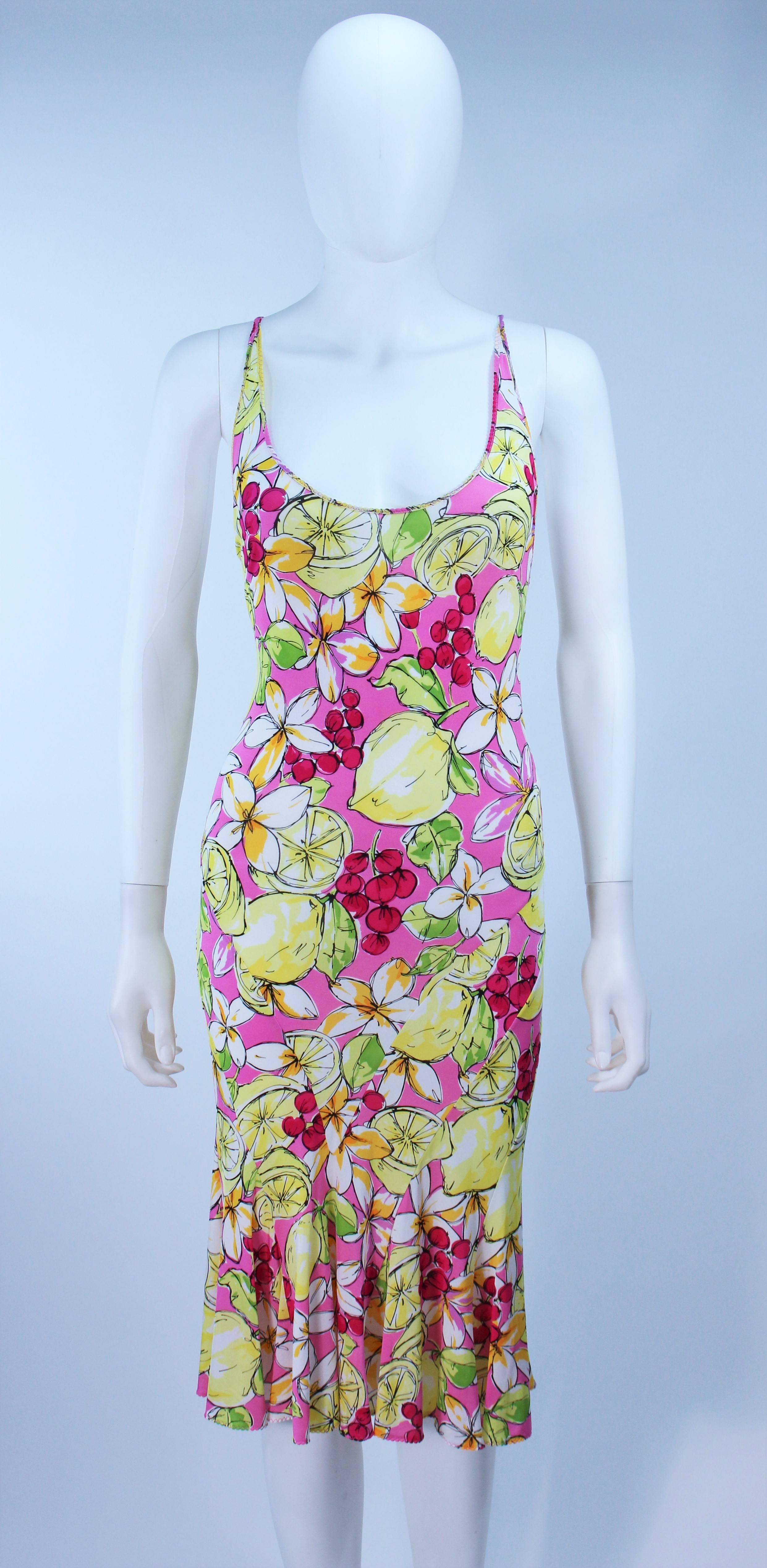 cherry print dress