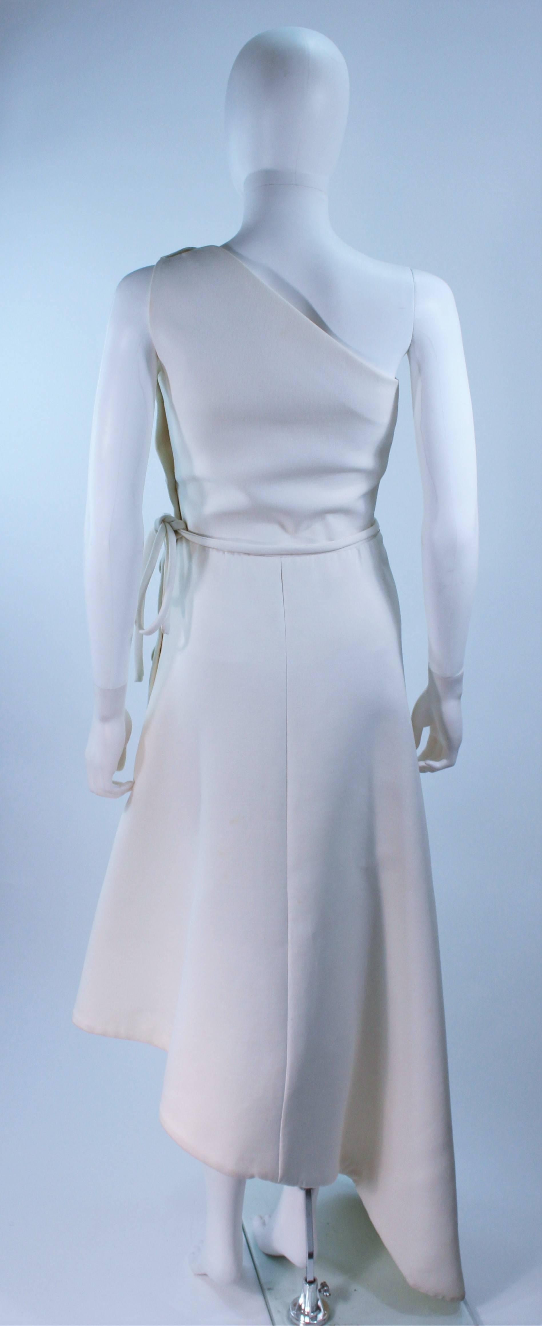 GIVENCHY HAUTE COUTURE White Gown , Provenance: Betsy Bloomingdale For Sale 1