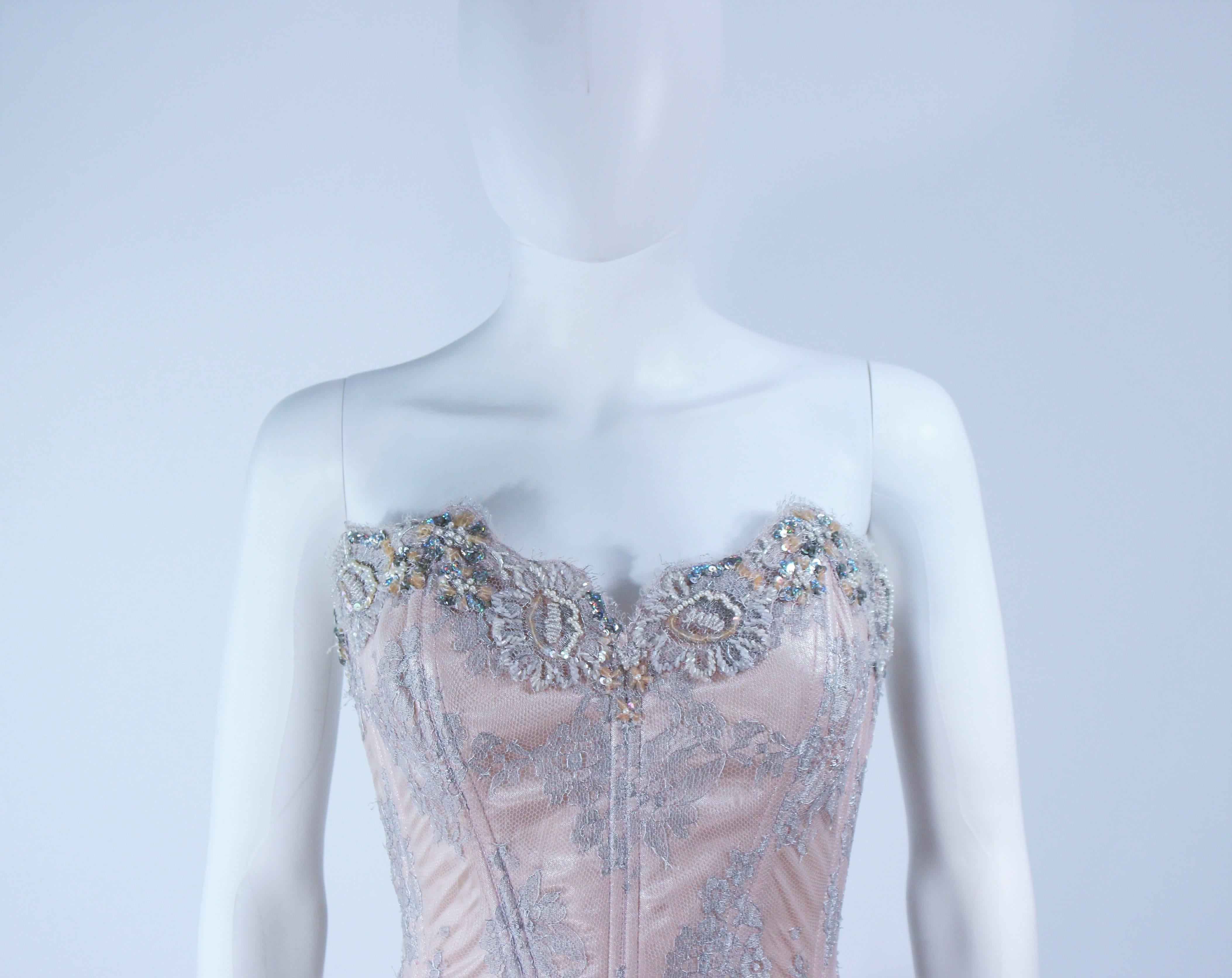 vicky formal lace corset dress