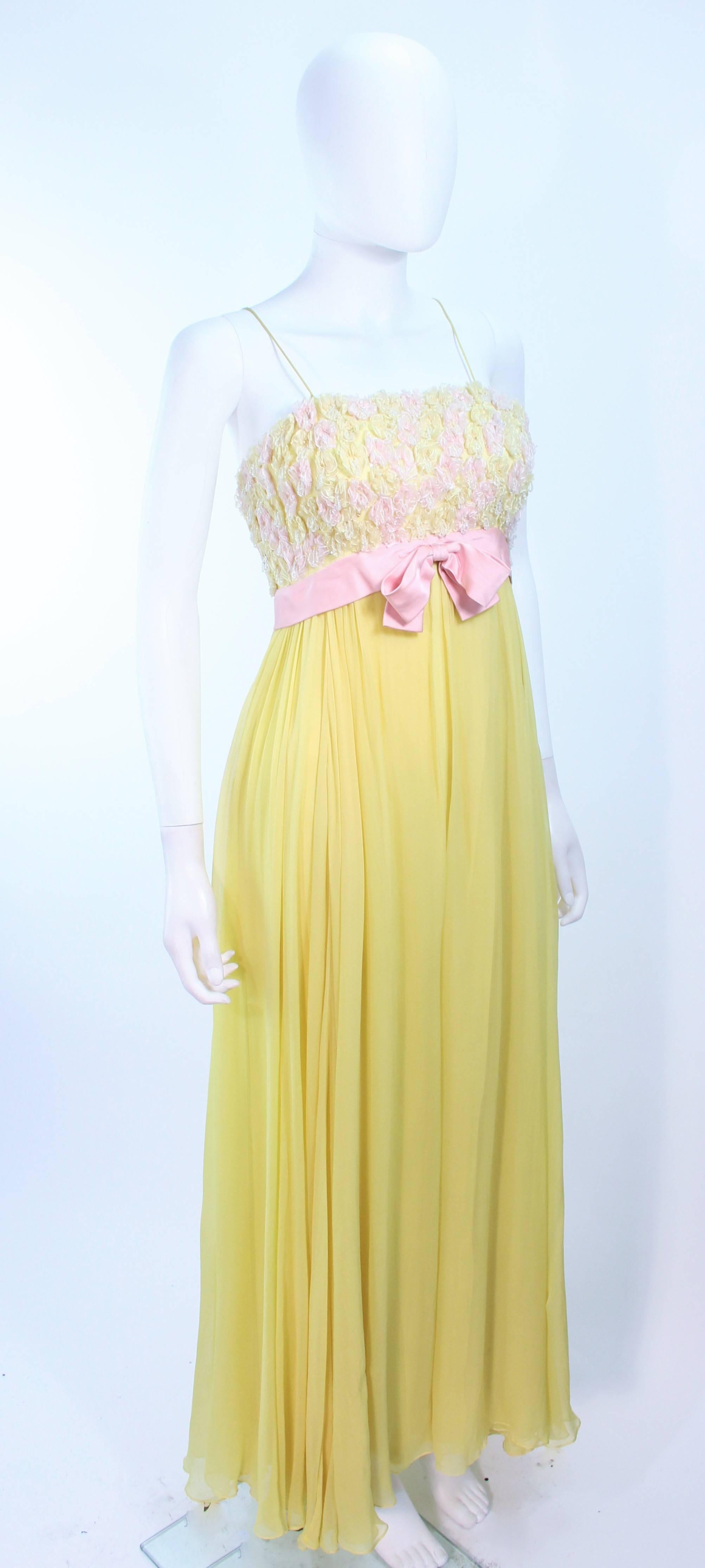 royal yellow gown