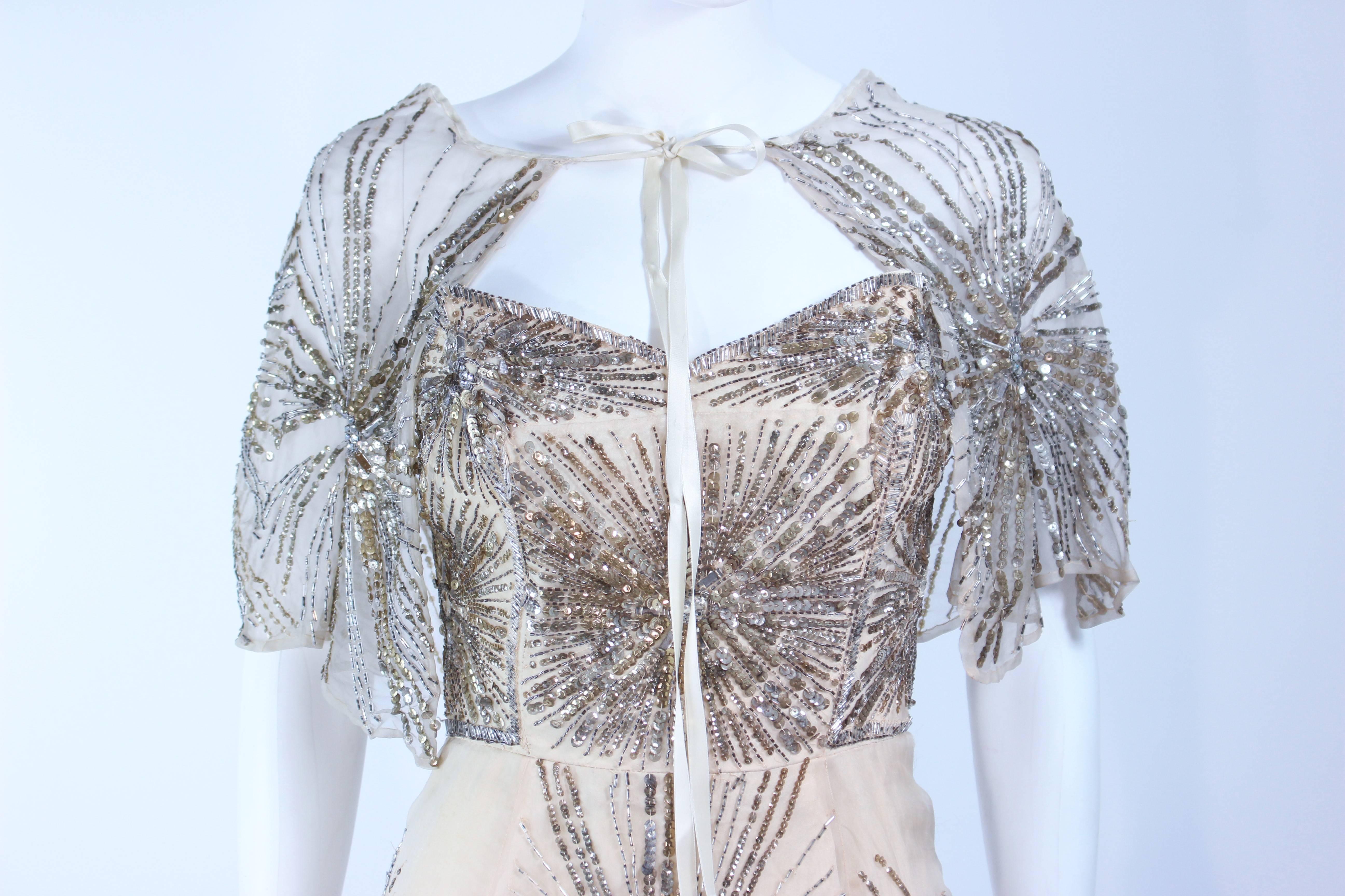 1930s sequin dress