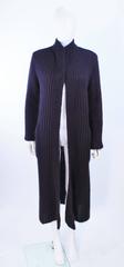 MISSONI Purple Wool Knit Full Length Sweater Size Medium