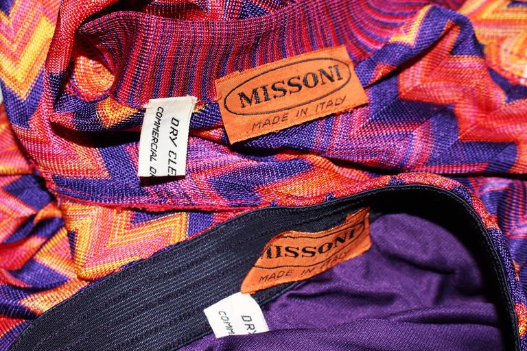 Cardigan Missoni For Target – Fuchsia Multicolore à Motifs Zigzag, Taille XL
