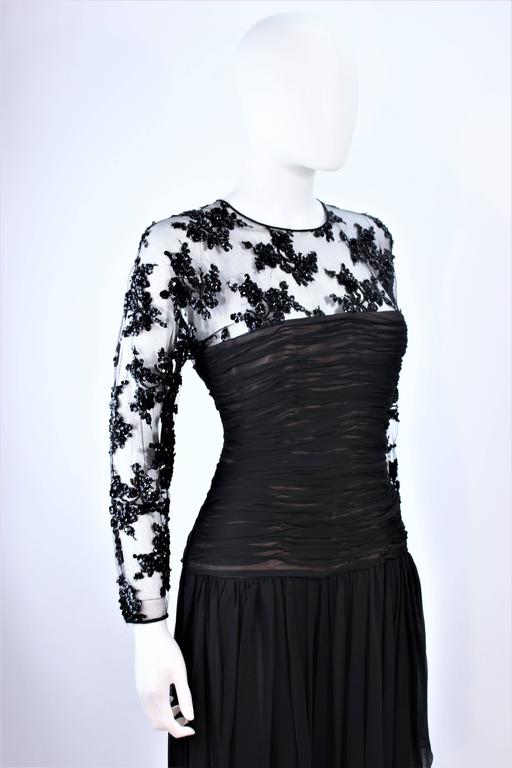 oscar de la renta high low gown