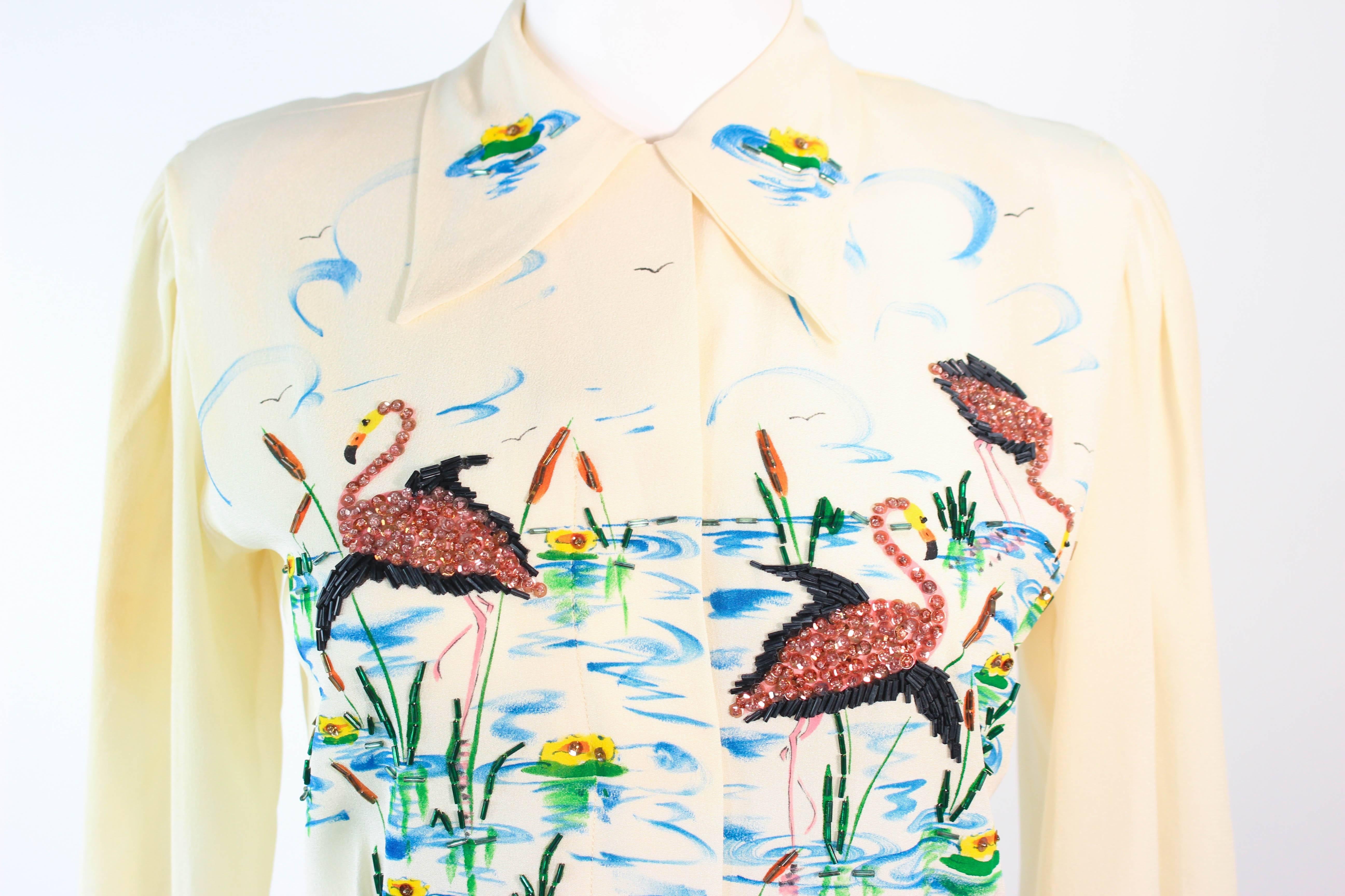 hand painted blouses