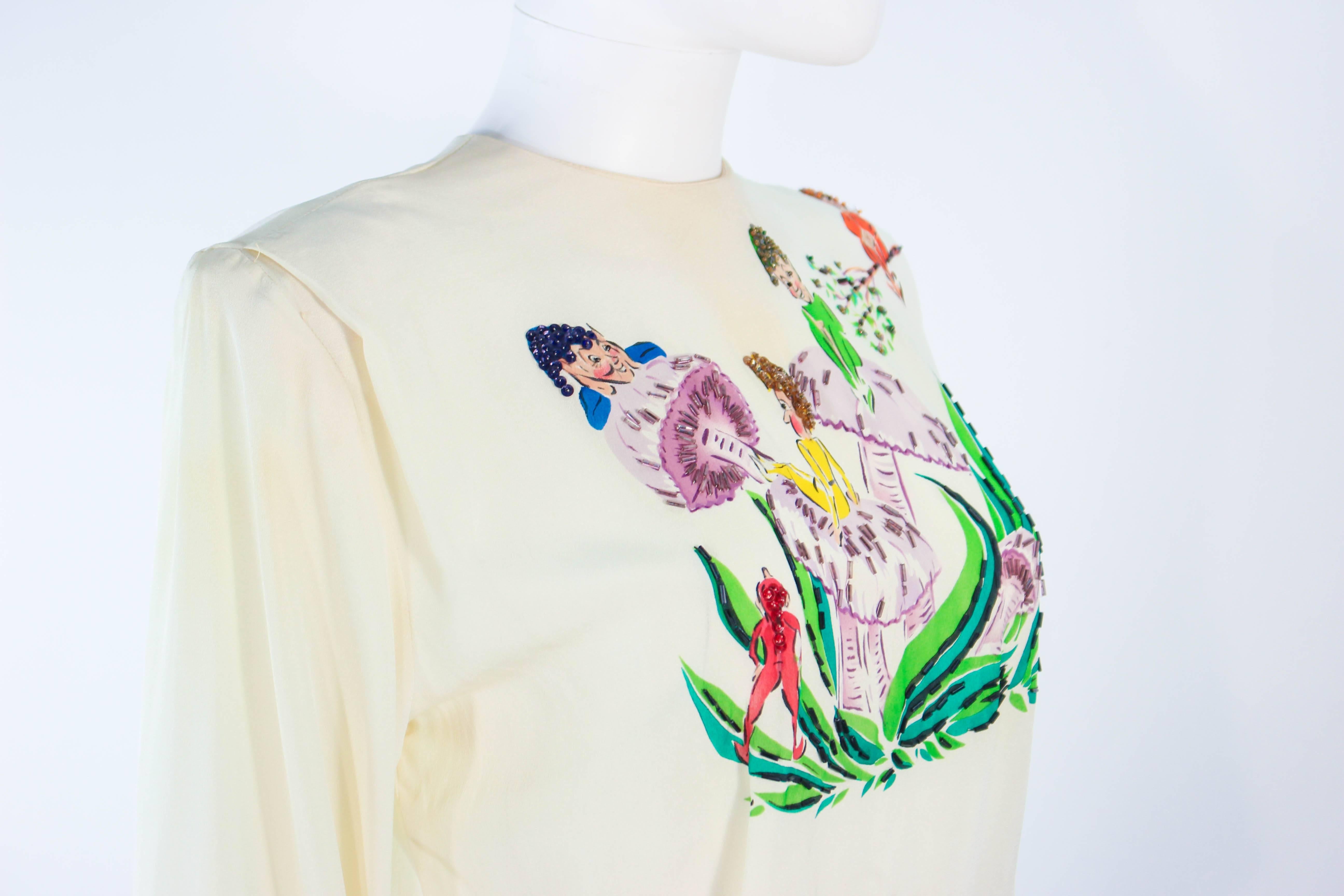 painting on blouse