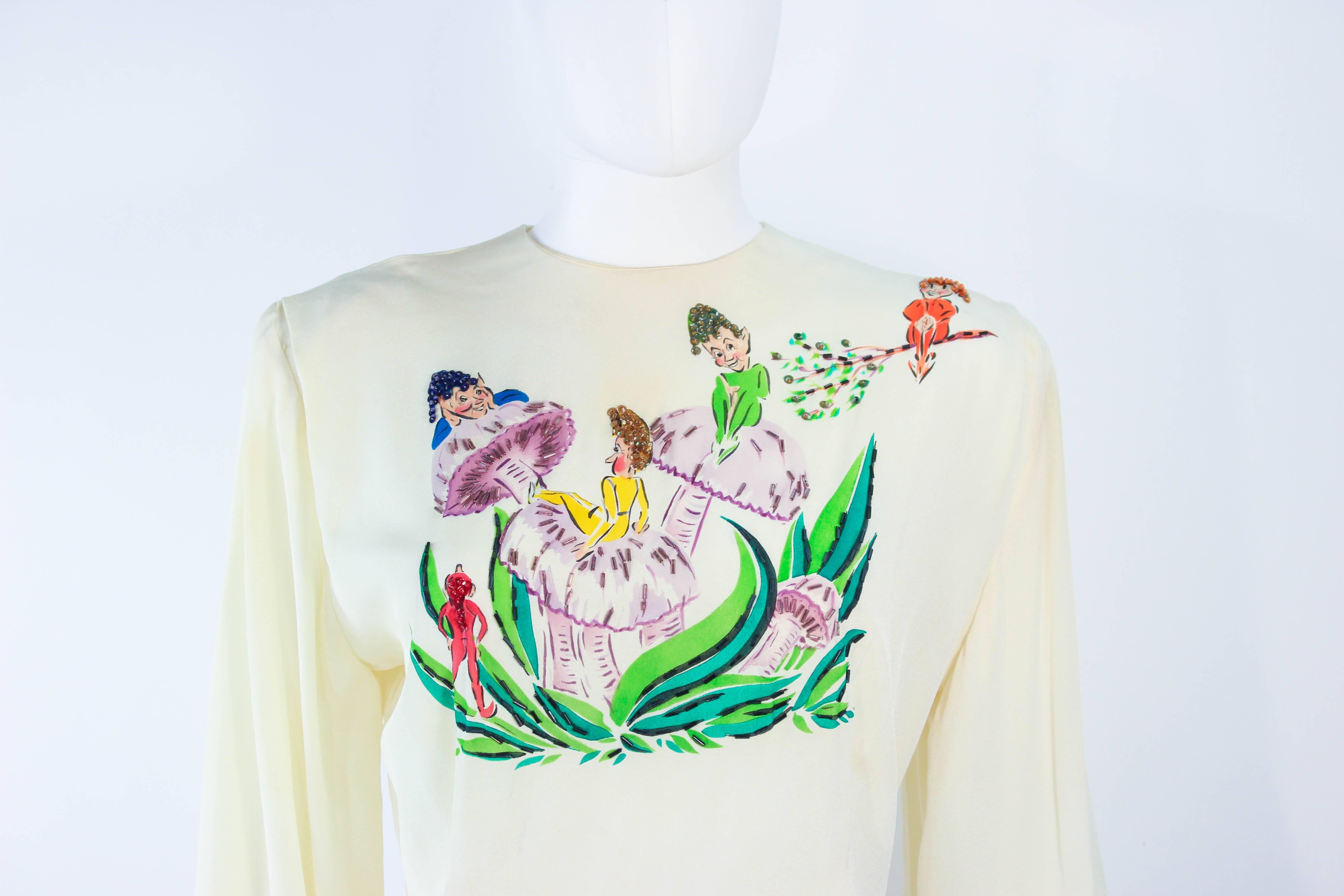 hand painted blouses
