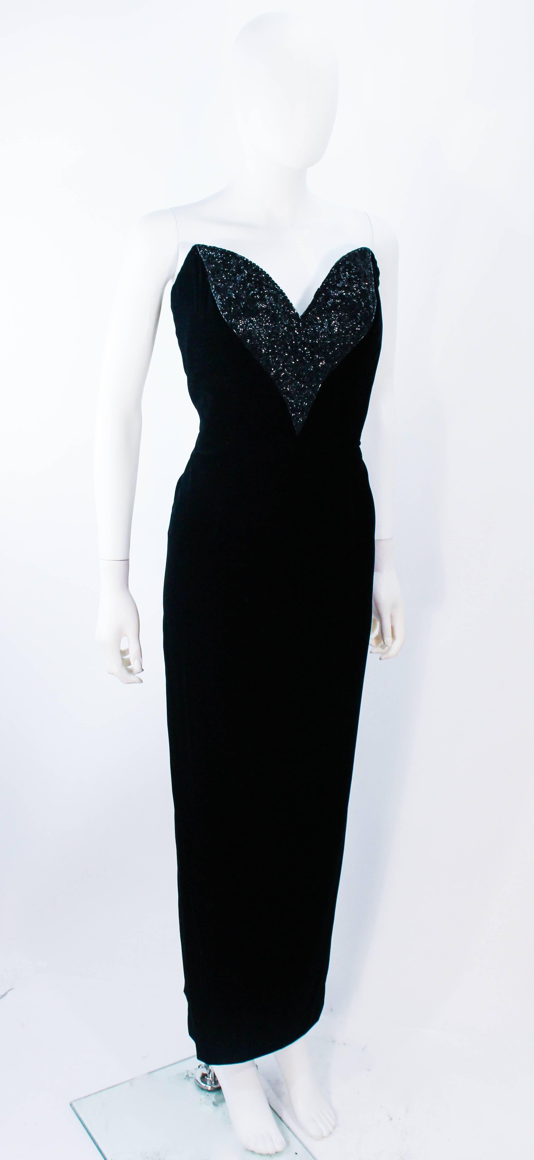 oleg cassini black dress