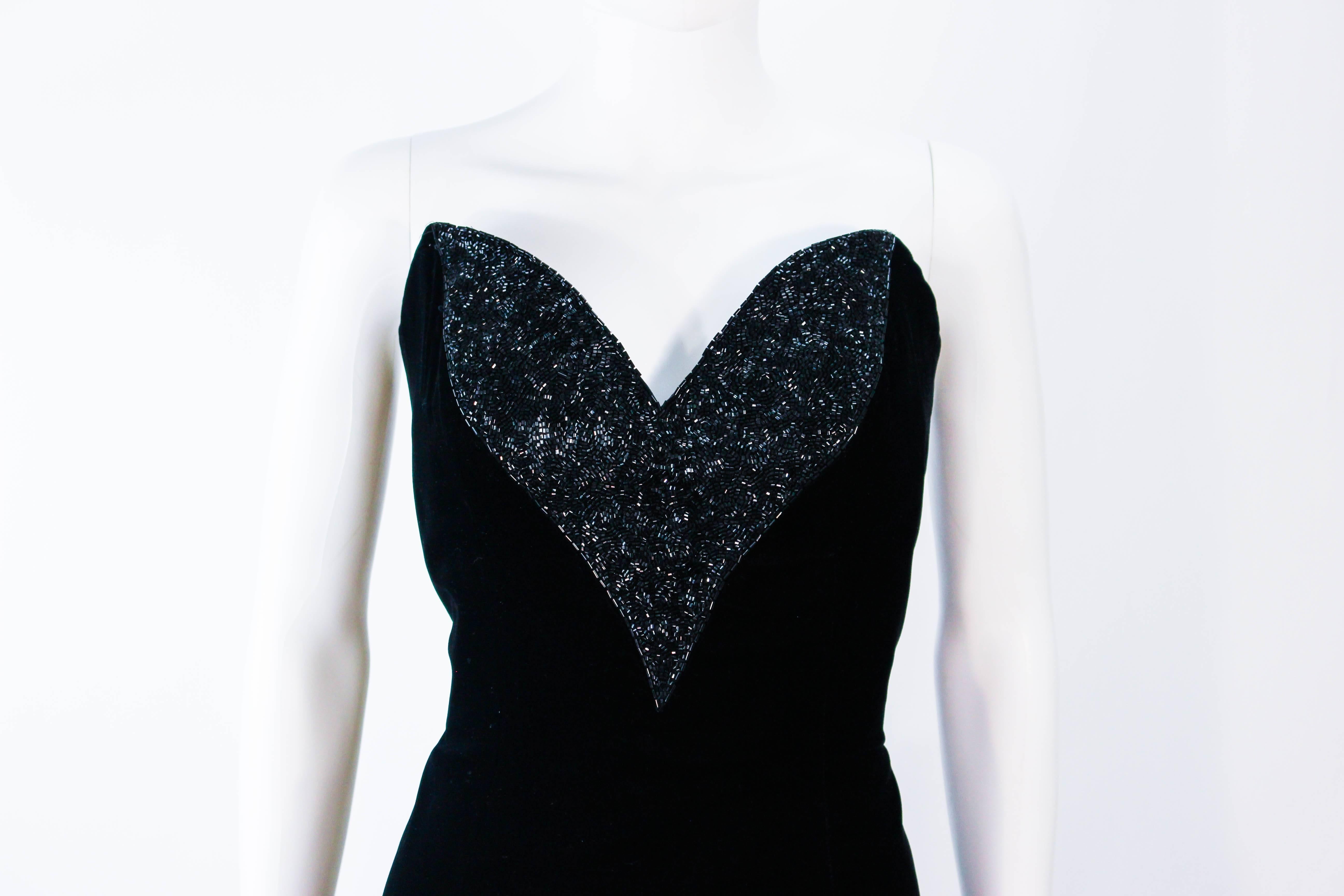 black tie oleg cassini dress