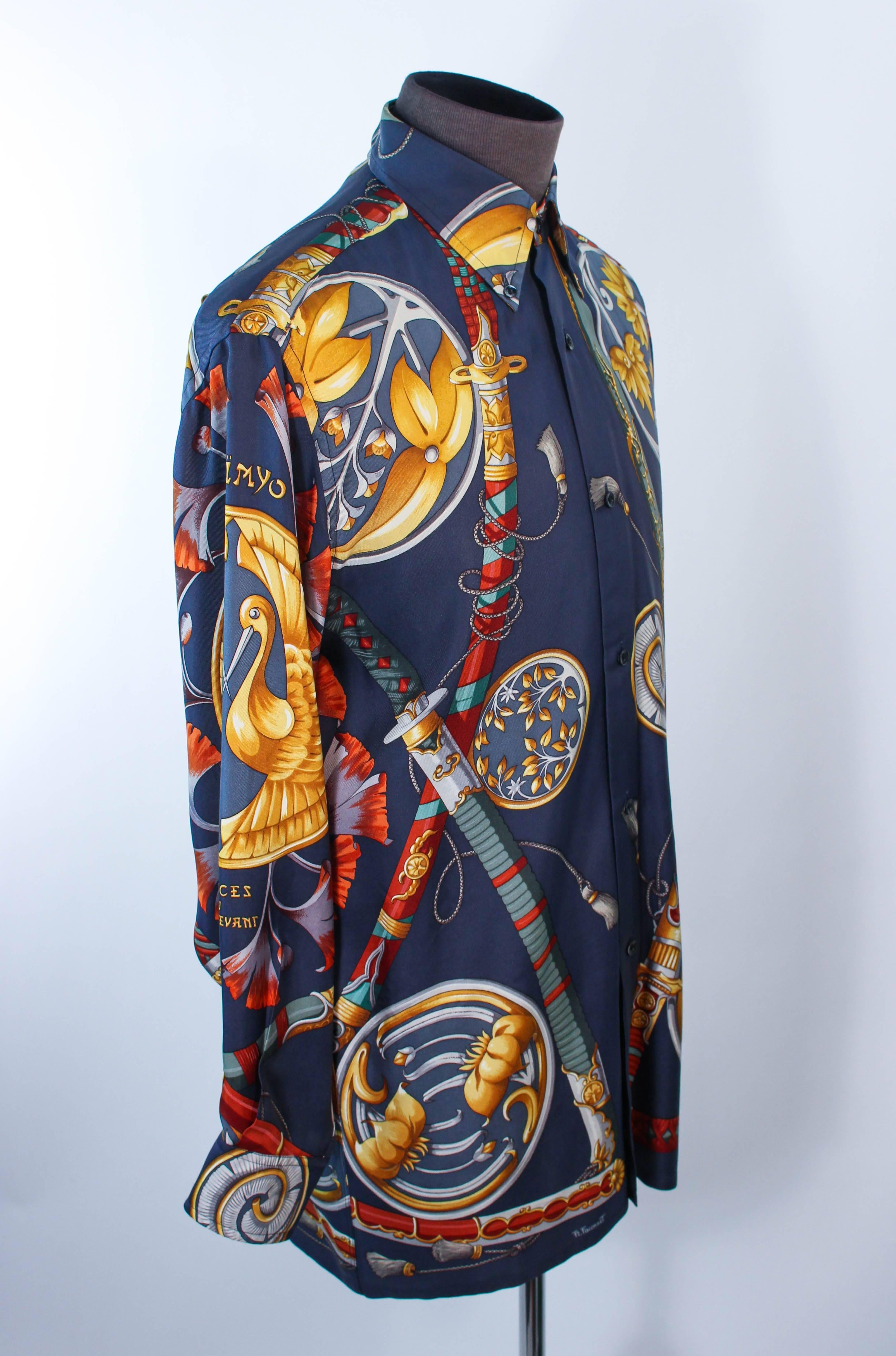 hermes mens shirts