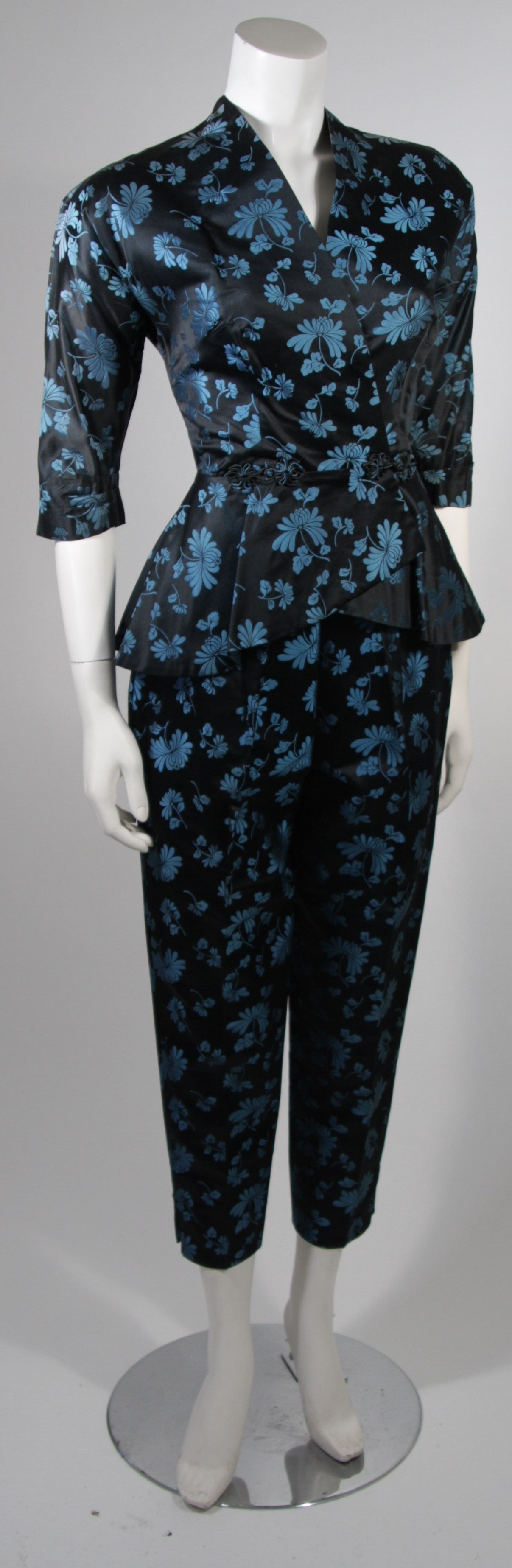 floral pantsuit