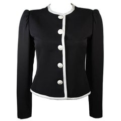 Yves Saint Laurent Asian Inspired Jacket Size 38