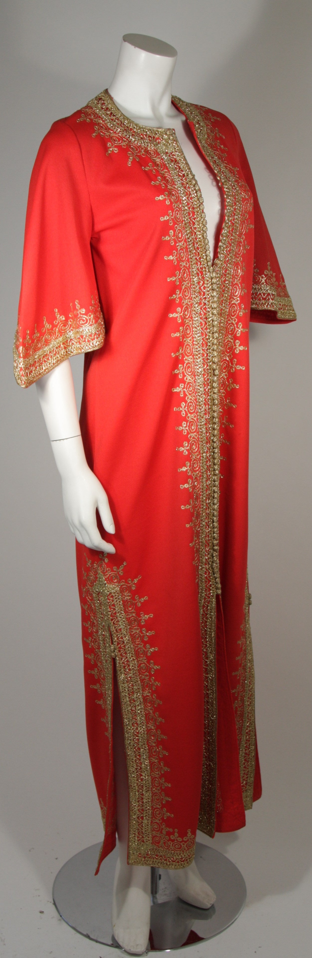 orange kaftan