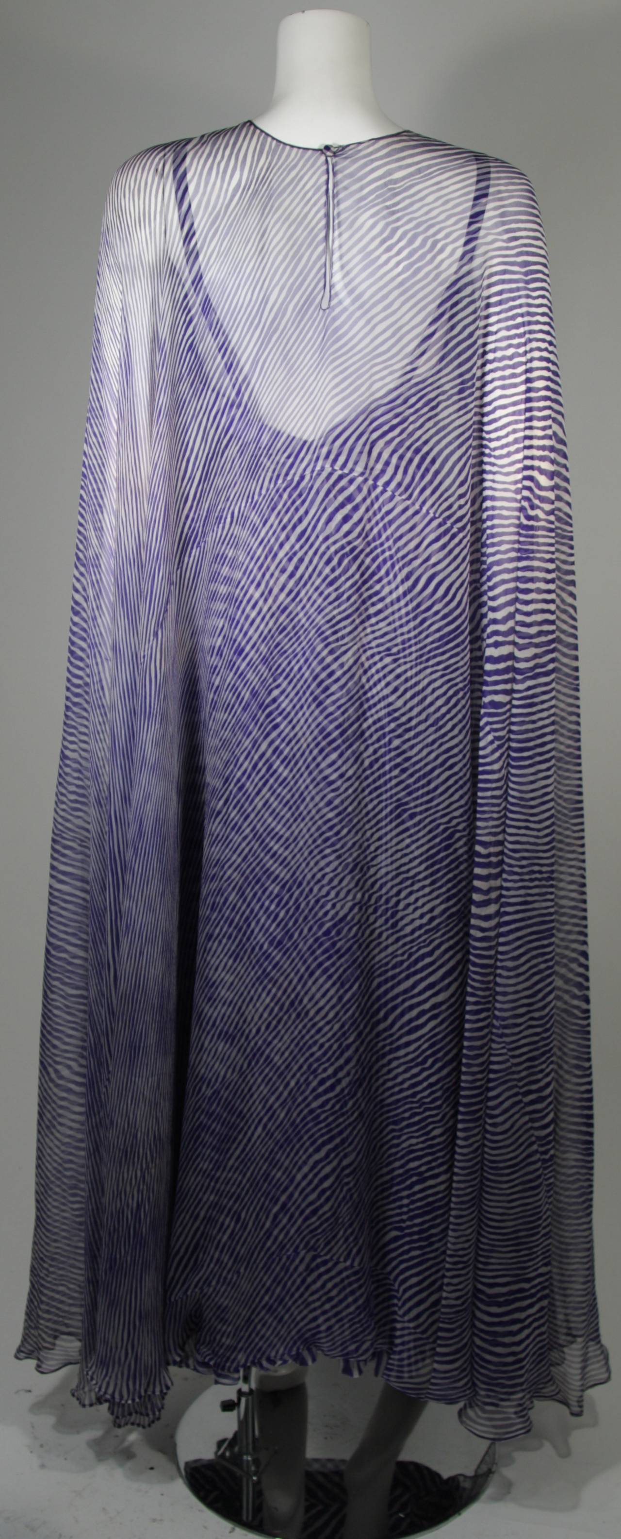 Pertegaz - Robe couture avec caftan superposé et ceinture, taille S en vente 1