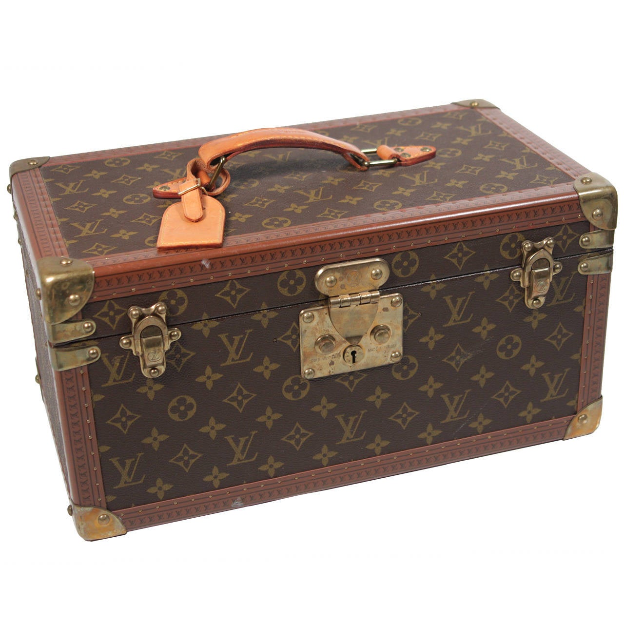 Louis Vuitton Vintage Monogram Cosmetic Travel Train Case at 1stDibs  vintage  louis vuitton train case, louis vuitton train case vintage, louis vuitton  beauty case vintage