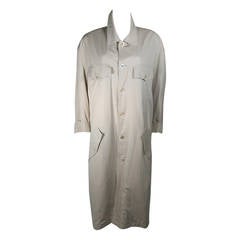 Pierre Balmain Oversized Khaki Coat 3
