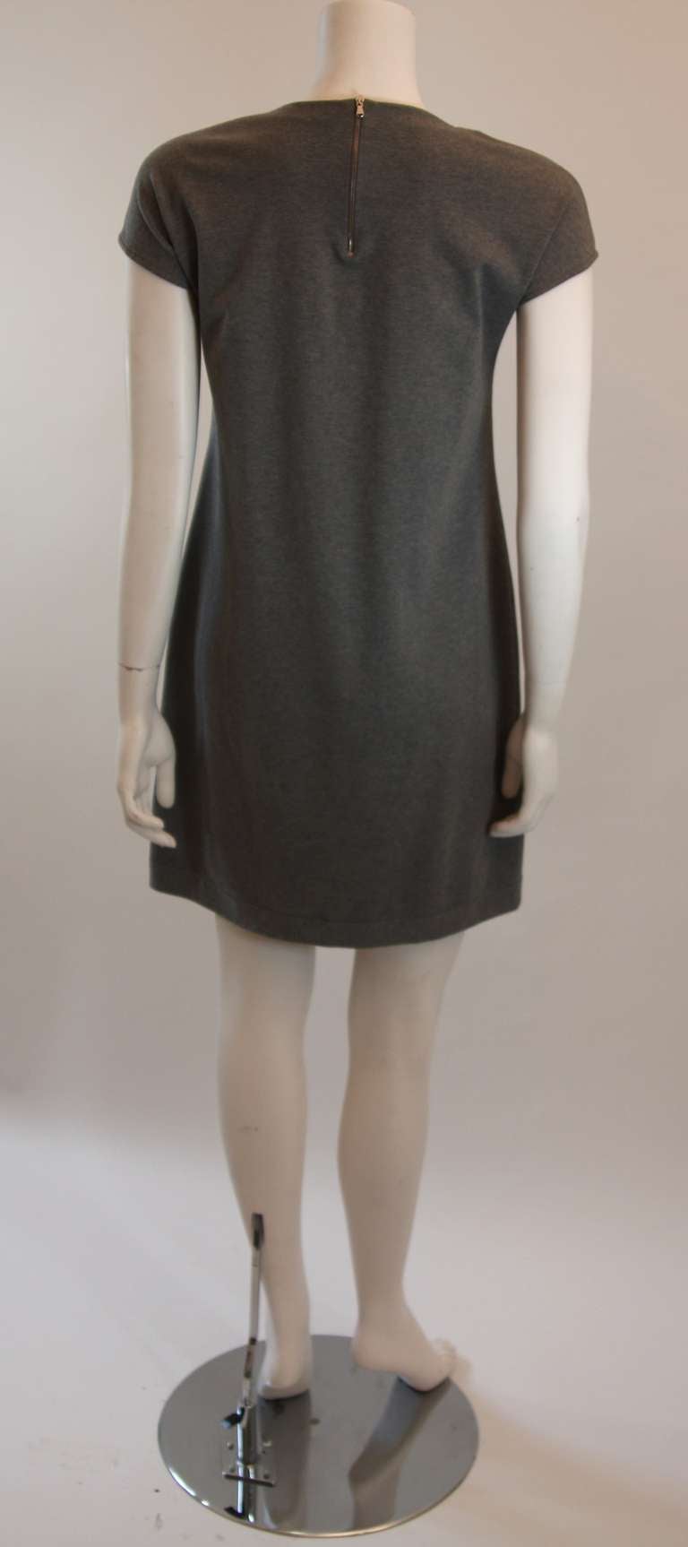 Women's Brunello Cucinello Stretch Shirt Dress Size L For Sale