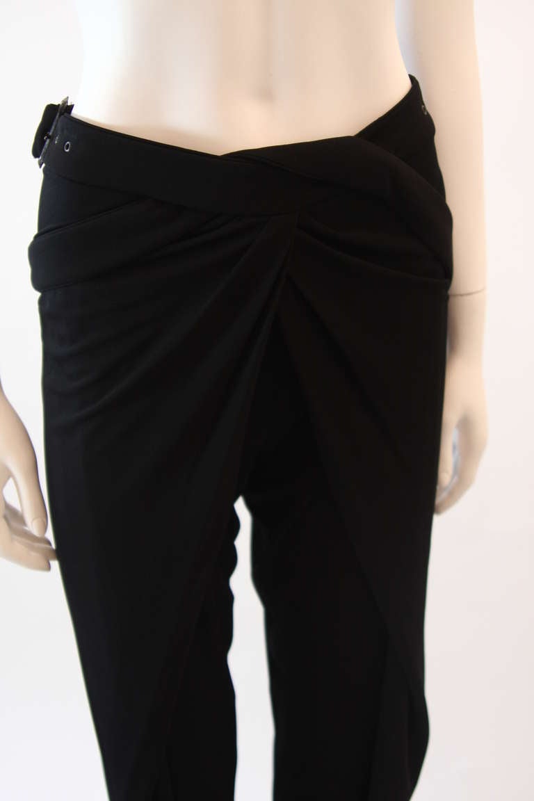 Women's Chic Jean Paul Gaultier Harem Pant with Belts