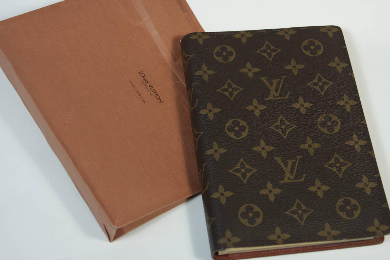 Louis Vuitton Classic Monogram Agenda Unused 5