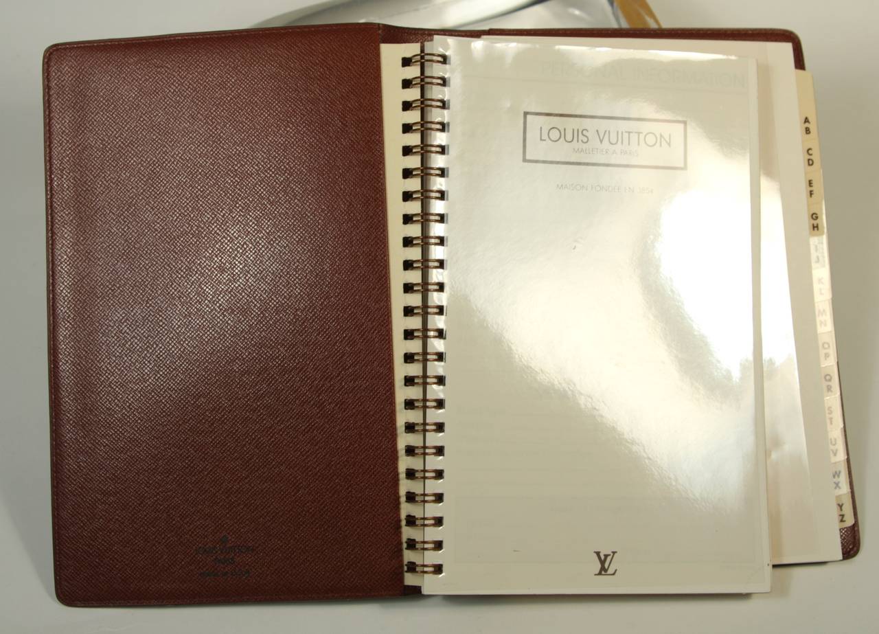 Louis Vuitton Classic Monogram Agenda Unused 1