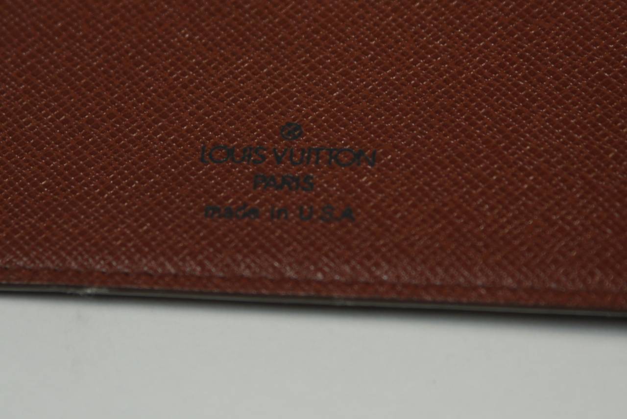 Louis Vuitton Classic Monogram Agenda Unused 3