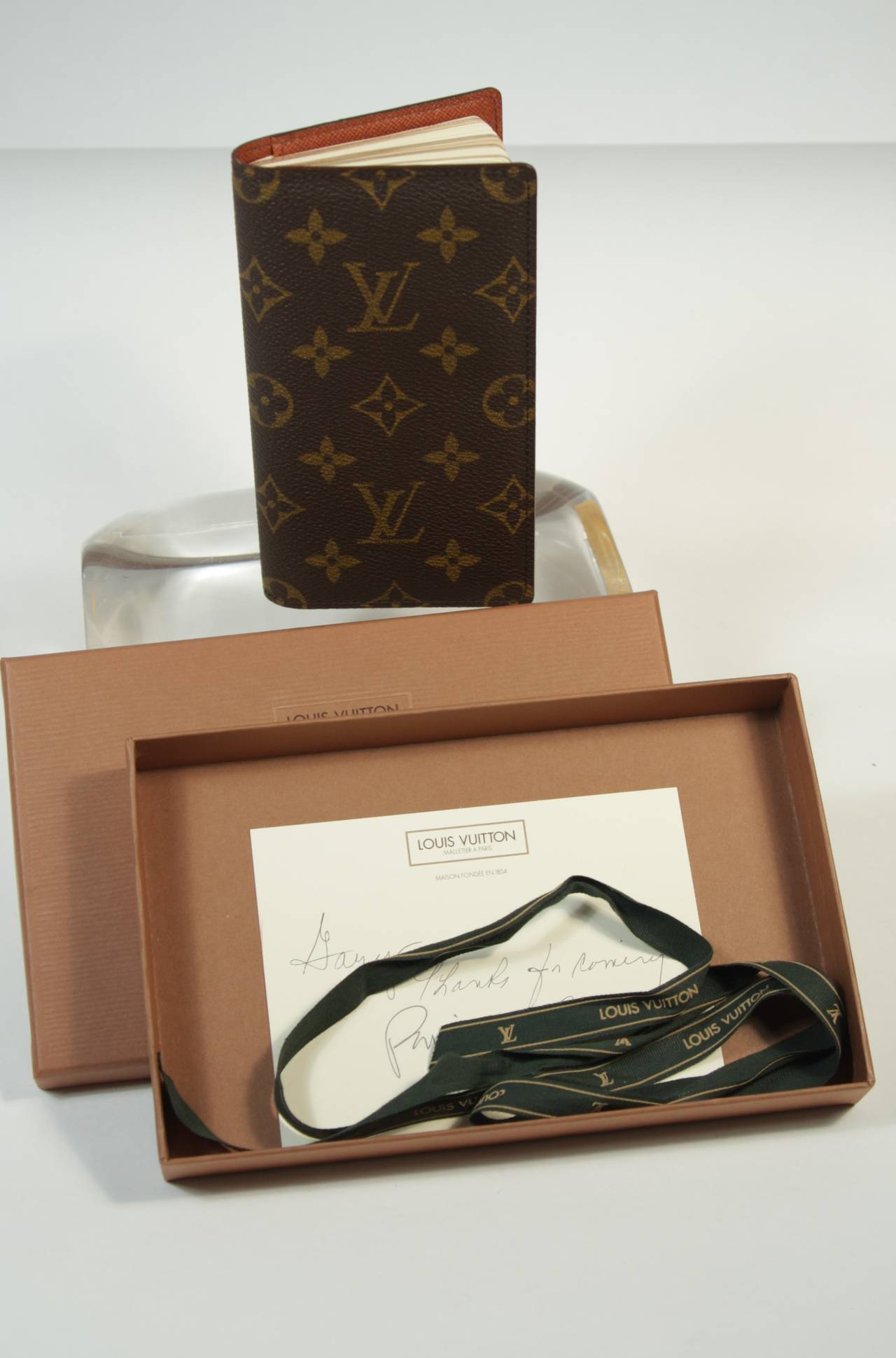 Louis Vuitton Monogram Agenda Address Book and Planner with Card Holder 1