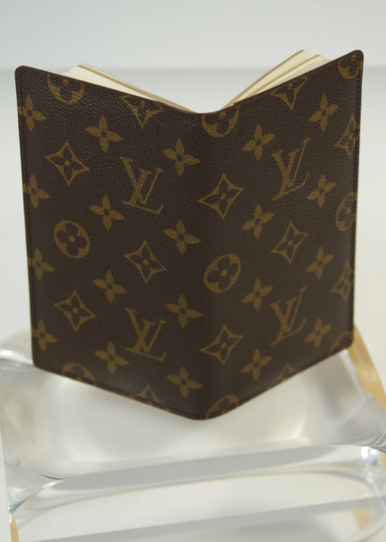 Louis Vuitton Monogram Agenda Address Book and Planner with Card Holder at 1stdibs