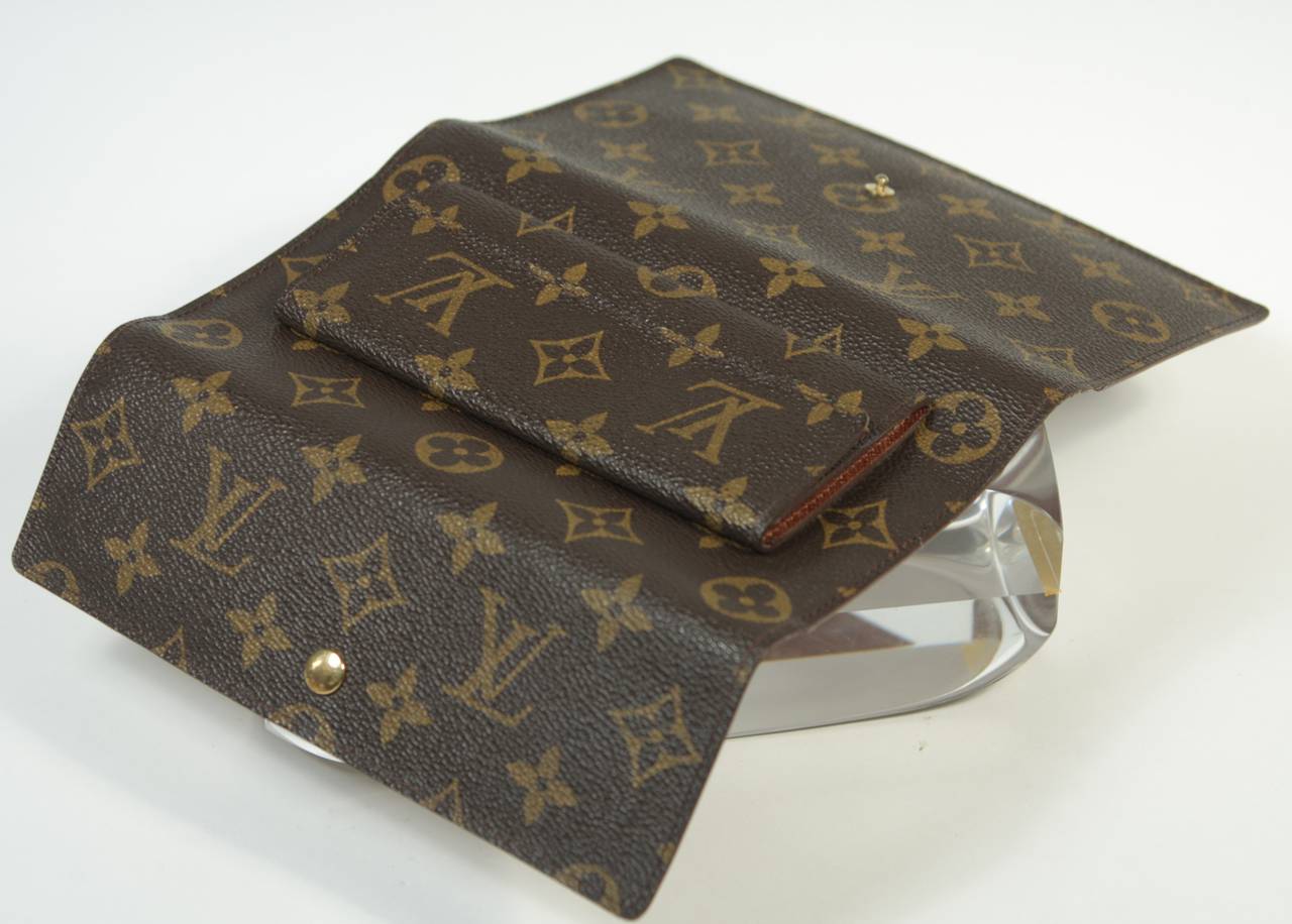 Louis Vuitton Monogram Wallet with Exterior Pocket 3