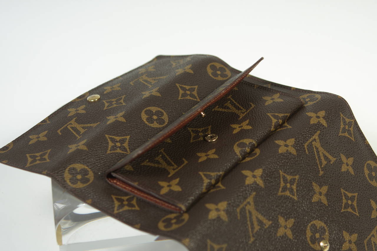 Louis Vuitton Monogram Wallet with Exterior Pocket 4