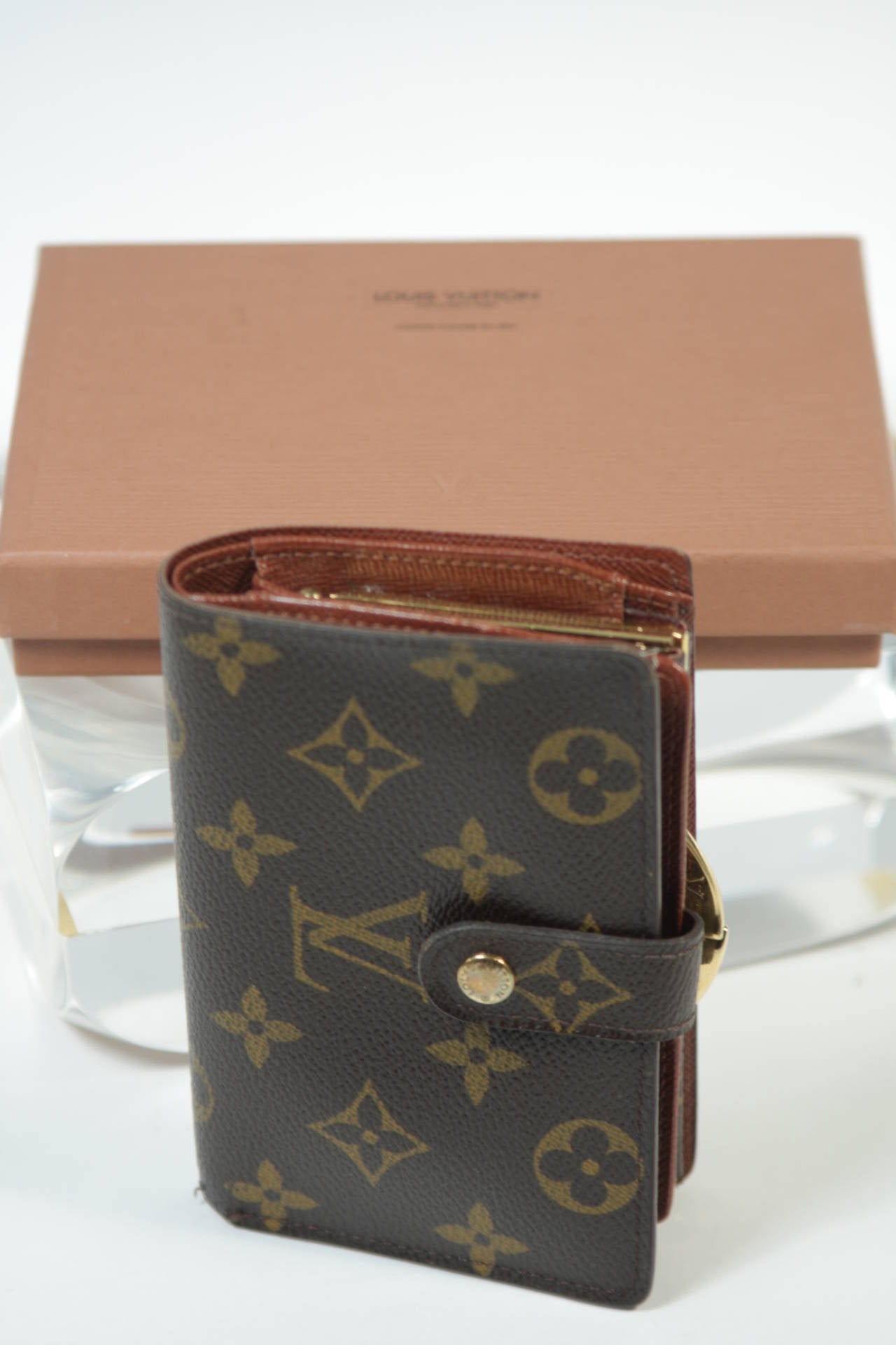Louis Vuitton Monogram Wallet with Coin Compartment 4